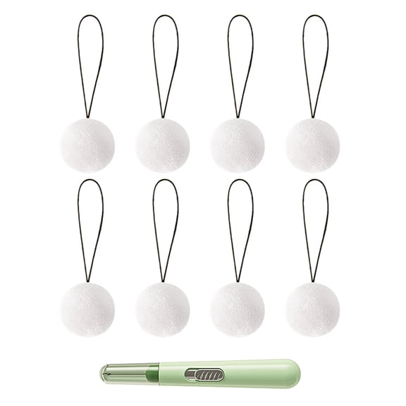 9 Pieces Duvet Grips Double Sided Velvets Bed Sheet Clamps Comforter Holders Quilt Fastening Clips with Threading Tool