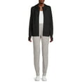 thumbnail image 4 of Athletic Works Women's Super Soft Lightweight Zip Up Hoodie Jacket, 4 of 5