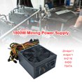 thumbnail image 3 of Fuente de alimentación ATX 1800W Miner con cable Soporte 8 Tarjeta gráfica 220V Alimentación, 3 of 9