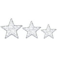 thumbnail image 2 of Northlight LED Lighted Stars Christmas Outdoor Decorations - 13.75" - White -Set of 3, 2 of 7