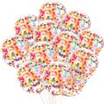 thumbnail image 1 of 50 Pcs Ballons Confettis Ballons Colorés en Latex avec Ruban, 1 of 10