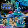 thumbnail image 3 of Sea Creature Collections Jellyfish Building Sets with Seaweed and Coral, 10101 Sea Animal Building Kits for Adults and Kid Boys Girls 8 9 10, 405PCS Natural Style Ocean STEM Toy Music Box with Lights, 3 of 6