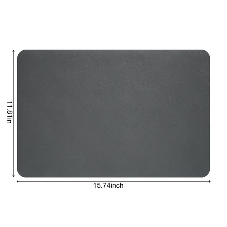 Diatom Dish Drying Mat For Kitchen Counter Tableware Drain Pad,11.8 Inch X  15.75 Inch Sink Faucet，Gray 