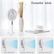 thumbnail image 4 of Sidaley Mini ventilador portátil, ventilador recargable USB de mano, ventilador de escritorio ajustable de tres velocidades para viajes en el hogar y la Electrónica No.1, 4 of 5