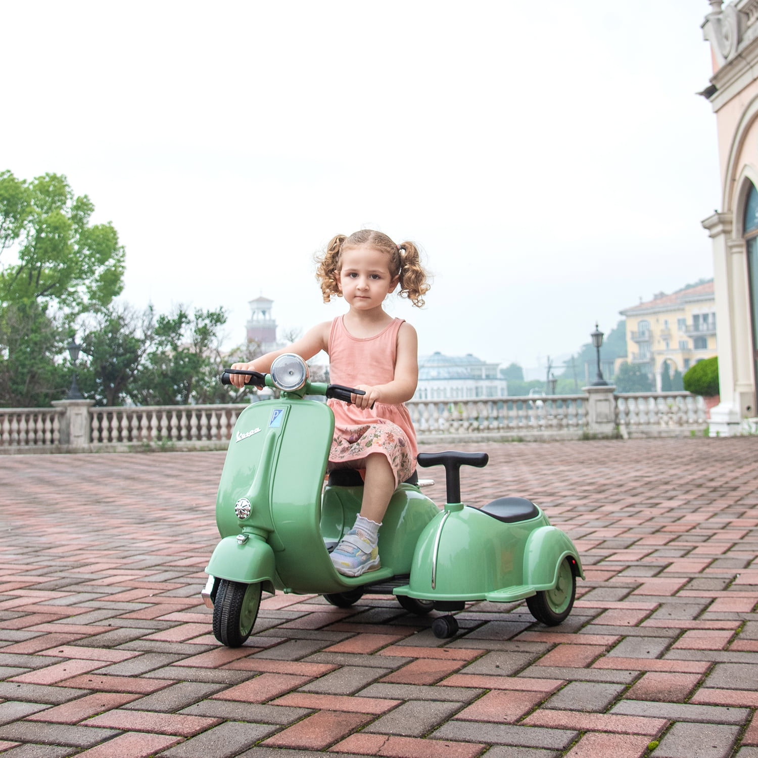 CIPACHO 6V Kids Ride On Motorcycle Toy, 3-Wheel Battery Powered Motorbike for Kids Aged 3-8 Years with Music, Electric Kids Car, Green CIPACHO 6V Kids Ride On Motorcycle Toy, 3-Wheel Battery Powered Motorbike for Kids Aged 3-8 Years with Music, Electric Kids Car, Green