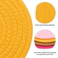 thumbnail image 4 of Uxcell 4 Pcs 7 Inch Plant Coasters Mat Pot Holders Saucer Solid Color Set, 4 of 6