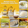 thumbnail image 2 of Rani Ambemohar Indian Rice 64oz (4lbs) 1.81kg Cloth Bag ~ All Natural | Gluten Friendly | Vegan | Kosher | Export Quality | Indian Origin, 2 of 10