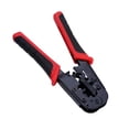 thumbnail image 2 of Herramienta de prensado para pelar cables de red, conectores RJ45, RJ12, RJ11, 8P/6P/4P, 2 of 8