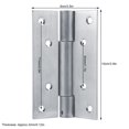 thumbnail image 3 of LYUMO 2Pcs/Set Spring Hinge Bisagra Self‑Closing Door Closer Automatic Return Doorhinges,Door Bisagra,Closing Hinge, 3 of 8