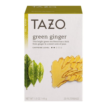 (3 Boxes) Tazo Green Ginger Tea bags Green tea