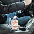 thumbnail image 7 of Very Cute Fish 40 oz Tumbler with Handle Insulated&nbsp;Travel Mug&nbsp;Lid Straw Leak Proof Steel Vacuum Water Bottles Glasses Fits in Car Cup Holder, 7 of 7