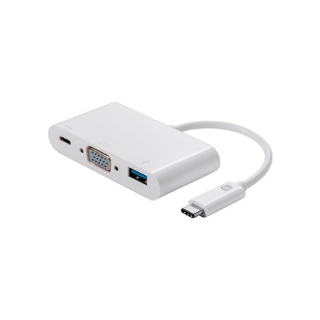 UPC: 0889028025840 | Monoprice Select Series USB-C VGA Multiport Adapter 114504
