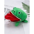 thumbnail image 4 of Cute Green Plush Frog Coin Purse, Frog Coin Key Mini Wallets For Kids Adult, 4 of 4