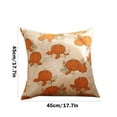 thumbnail image 3 of Chmadoxn Throw Pillows Halloween Pumpkin Printed Linen Sofa Pillows Fall Decorations for Home Funny Cute Soft Throw Pillows, 3 of 4