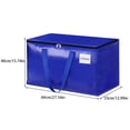 thumbnail image 1 of Baohd Extra Large Storage Bag With Handles And Tag Pocket For Convenient Moving Bags Blue 1Set, 1 of 6