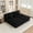 Black, variant on Chaise Lounge Chair Upholstered Sofa Bed No Assembly Required, Oversized Sleeper Chair in Box for Living Room, Movie Room, Bedroom, Love Seat (Black)