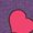 HEATHER PURPLE, variant on Disney - Daisy Hearts Girls' Fitted Short Sleeve Graphic T-Shirt
