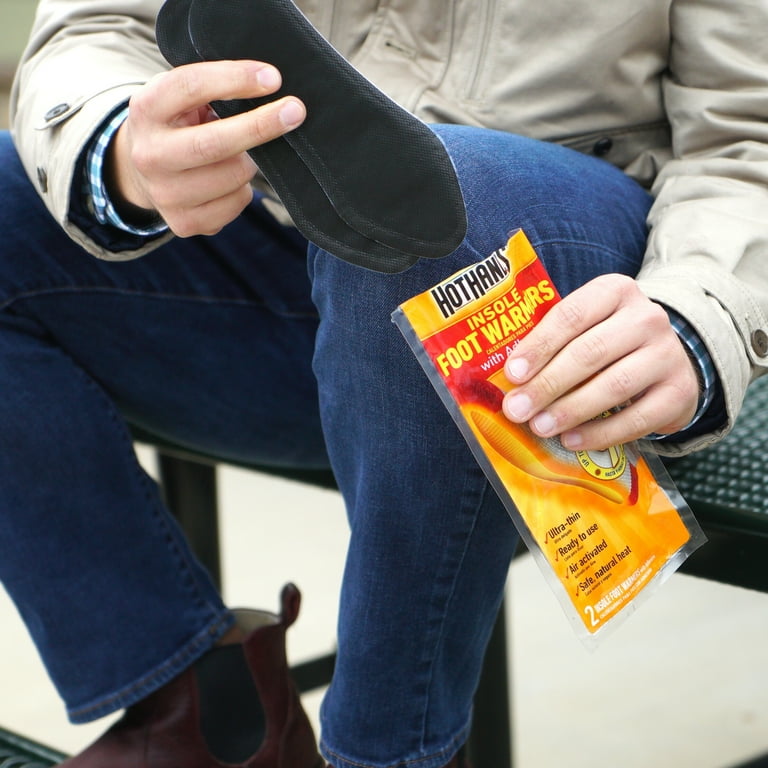 HotHands Insole Foot Warmers Pair Pack Long-Lasting Odorless Air