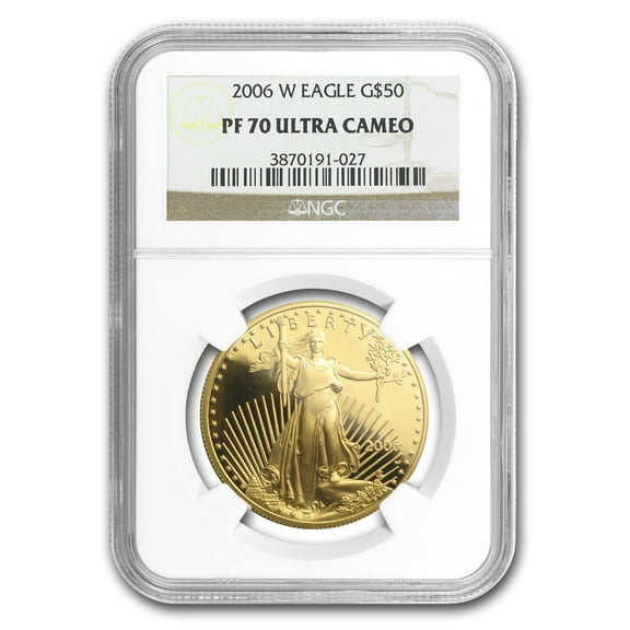 2006-W 1 oz Proof American Gold Eagle PF-70 UCAM NGC