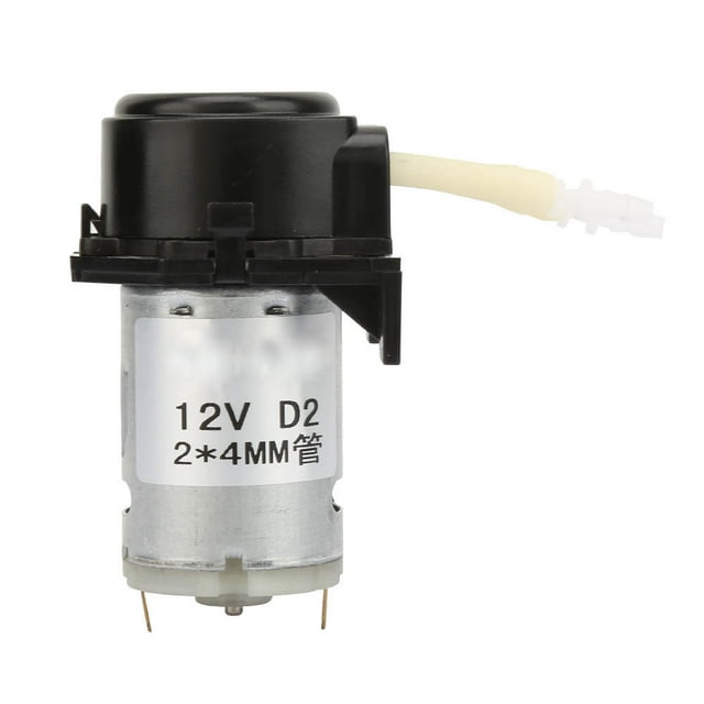 Micro Peristaltic Pump Peristaltic Liquid Pump Dosing Pump Dc Peristaltic Pump Self Priming Pump D-2 2x4mm DC 12V DIY Peristaltic Liquid Pump Dosing Pump For Laboratory