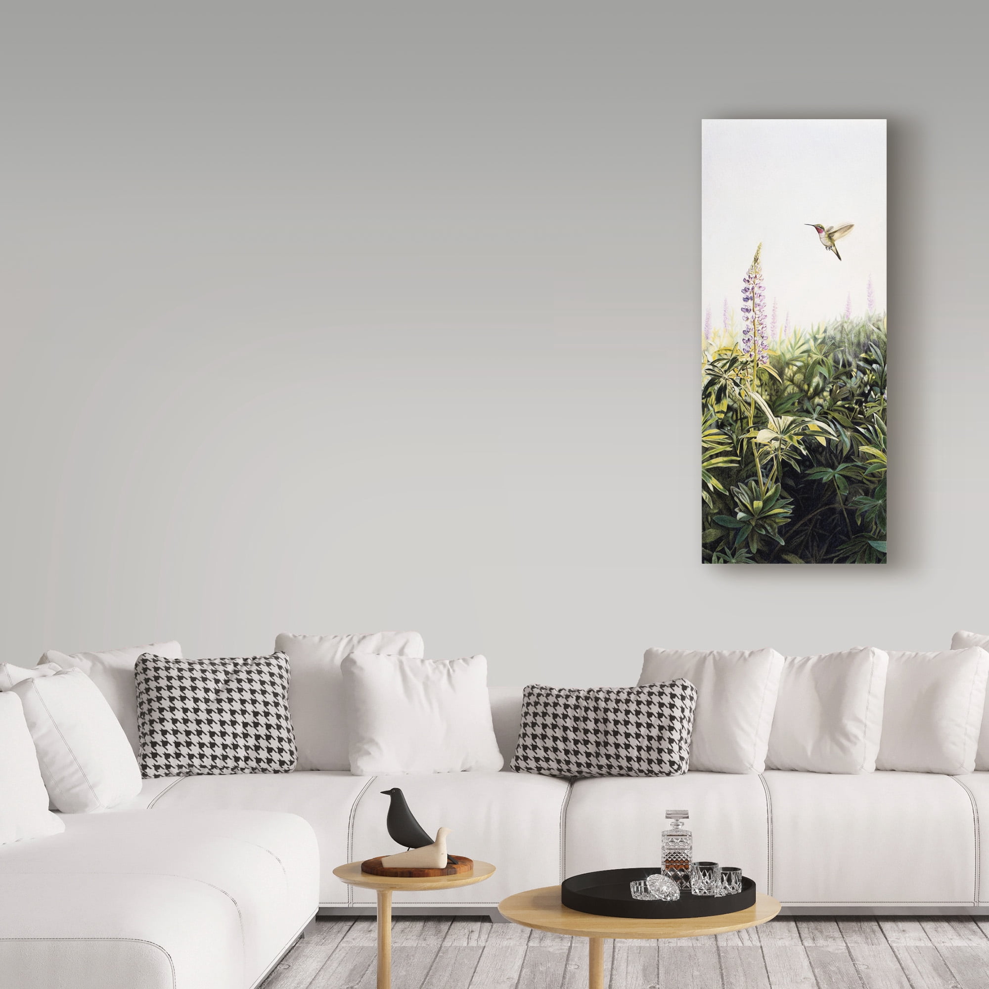 Trademark Fine Art 'Hummingbird' Canvas Art by Rusty Frentner
