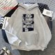 thumbnail image 3 of Hunter X Hunter Killua Zoldyck-Sudadera con capucha de los 90 para hombre, ropa de calle Unisex con estampado de ojo de Diablo, Anime, Hisoka Kawaii, Manga, 3 of 5