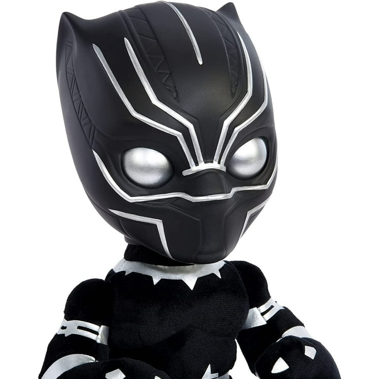 Black panther plush toy marvel sales
