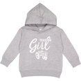 thumbnail image 2 of Inktastic Tractor Girl Toddler Hoodie, 2 of 4