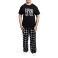 thumbnail image 5 of CafePress - Poker Retirement Plan Men's Dark Pajamas - Men's Dark Loose Fit Cotton Pajama Set, 5 of 7