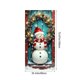 thumbnail image 3 of Herunwer Elastic Christmas Front Door Cover, Holiday Door Banner for Photography Background, Xmas Party Photo Booth and Home Decor, 3 of 6