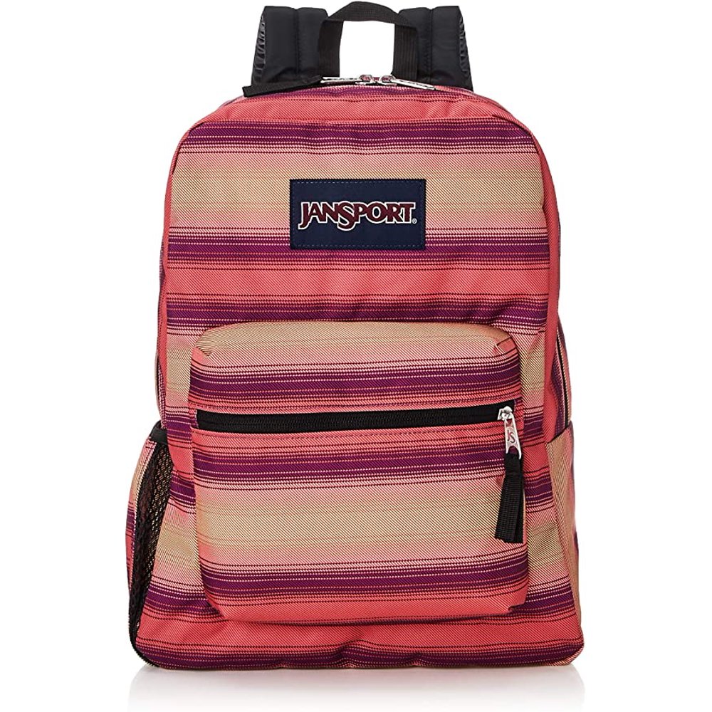 JanSport JanSport Cross Town Backpack Sunset Stripe