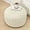 Ivory Pouf With Filler, variant on Unstuffed Ottoman Pouf Round Foot Rest Poof Ottoman No Filler Floor Foot Stool Pouf Bean Bag Cover with Storage for Living Room Bedroom