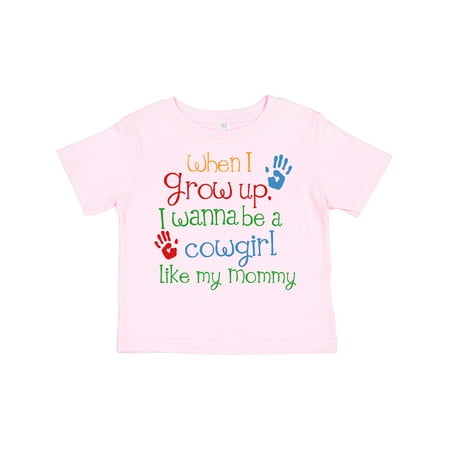 

Inktastic Cowgirl Like Mommy Girls Toddler T-Shirt