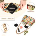thumbnail image 2 of FORMRS Womens Shoulder Bag with Chain Strap Clutch Purse Cute Tote Handbag, Orange Leaves, 2 of 7