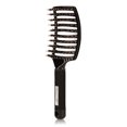 thumbnail image 2 of Cepillo de peine de masaje de peluquería con peine de forma curva multifunción (negro) Likrtyny cuidado belleza, 2 of 9