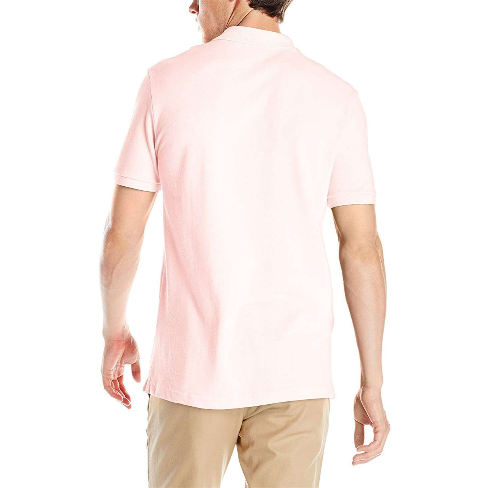 lacoste men's classic pique slim fit short sleeve polo shirt