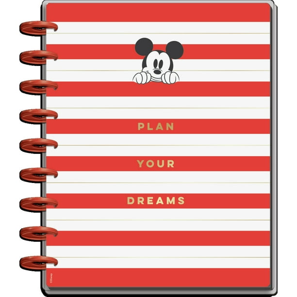 The Happy Planner Disney Mickey Wonderful 12 Month Undated Planner
