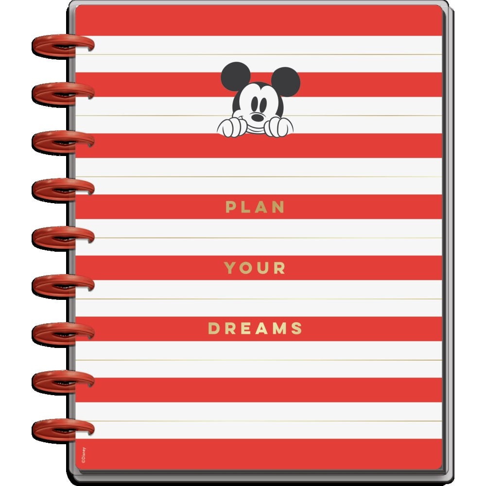 The Happy Planner Disney Mickey Wonderful 12 Month Undated Planner