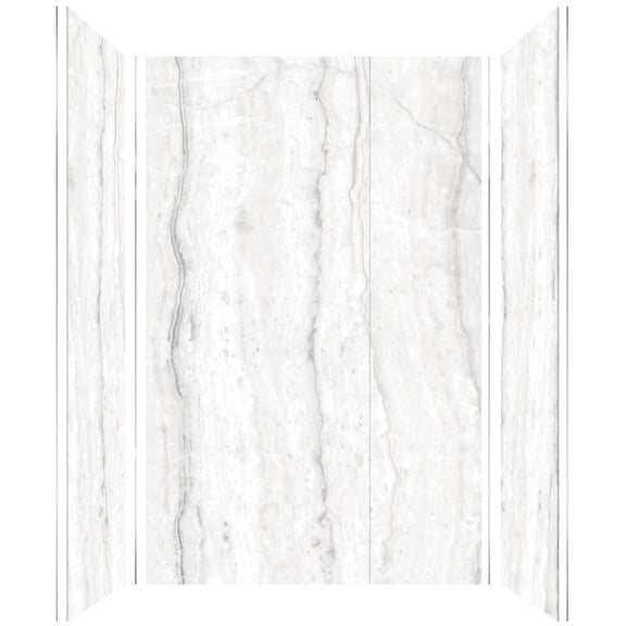 Transolid Twk604896-G Titan 96" High X 60" Wide X 48" Deep High Gloss Shower Wall Kit -