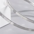 thumbnail image 7 of Huepoe 1 Pair High Shine Geometric Hoop Earrings, Smooth Polish Copper Circle Earrings for Women, Lightweight Durable Gift, 3/4/5/6cm, 7 of 7