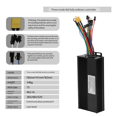 thumbnail image 3 of Mountain Vehicle Electric Bicycle Power Modified Accessories LED S966 Display Panel 40A Sine Wave Controller Brushless, 3 of 6