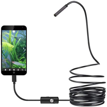 Borescope Inspection Camera HD 2 in 1 USB Endoscope Waterproof with 6 ...