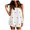 White-Polka Dot, variant on JFOPQVSM Women 2 Piece Matching Sets Striped Tube Top Shorts Sets Summer Polka Dot Vacation Outfits Casual Short Set with Pockets,Lightweight