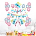 thumbnail image 3 of OUNONA 1Set Balloons Assorted Color Letters For Birthday Party Decorations 16 Inch, 3 of 8