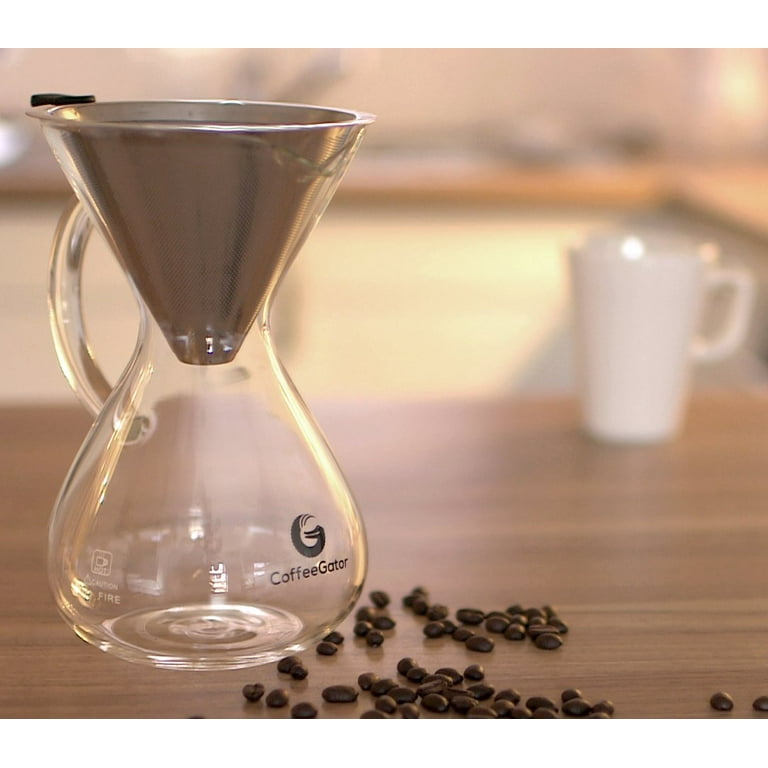 Kavey Eats » Coffee Gator's Pour Over Coffee Brewer & Canister