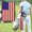 Multicolor, variant on Patriotic USA Flag Golf Towel, Red White Blue Microfiber Sports Towel, 4th of July Independence Day Golf Accessory (15.7x23.6 Inch)