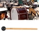 thumbnail image 1 of Mazos De Bombo Con Palos De Fieltro Suave, De Madera, Accesorio De Banda De Percusión, 1 of 7