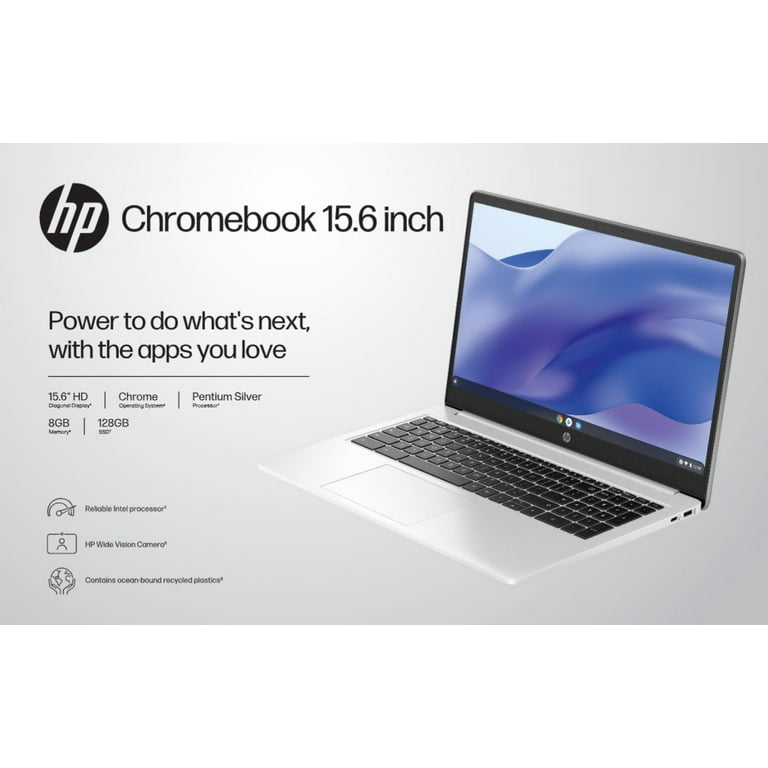 HP Chromebook, 15.6