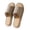 Coffee, variant on Womens Slippers Size 9 Memory Foam with Arch Support Warm Lining Orthopedic Slip on Cute Bow Breathable House Shoes for Men Bride Slippers