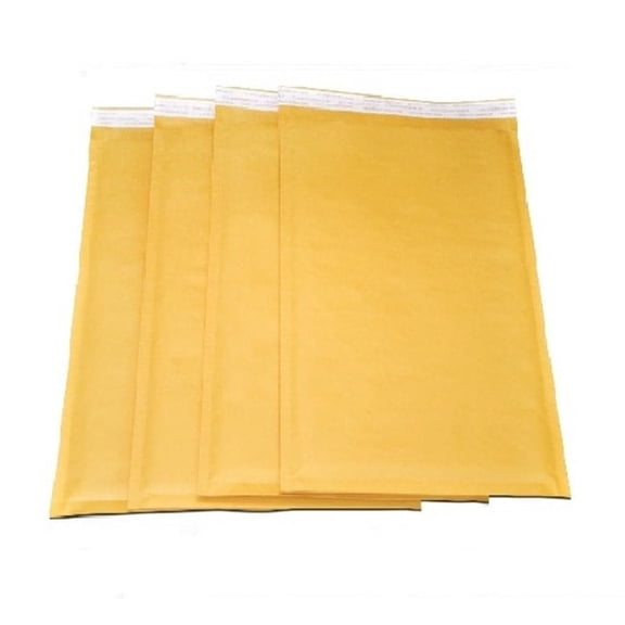 Kraft Bubble Mailers Shipping Mailing Padded Envelopes 6.5" x 10" #0 250 Pieces